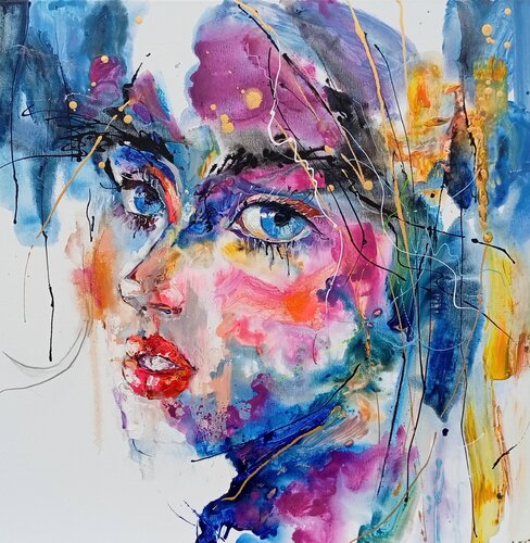 Roses di Yutao Ge, Pittura in vendita su Singulart
