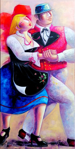 Danse Alsacienne von Yutao Ge, Malerei kaufen auf Singulart