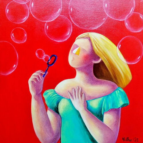 Bulles von Yutao Ge, Malerei kaufen auf Singulart