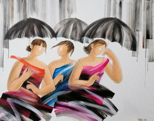 La rue von Yutao Ge, Malerei kaufen auf Singulart