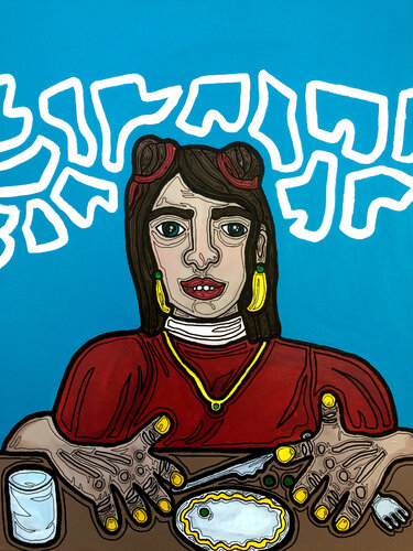 PIMENT by Sandra Wallin, Painting for Sale on Singulart