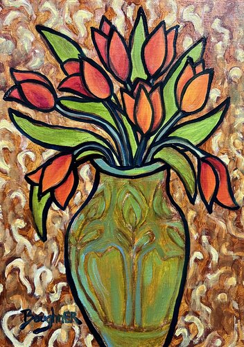 Gem 169 di Elisa Boughner, Pittura in vendita su Singulart