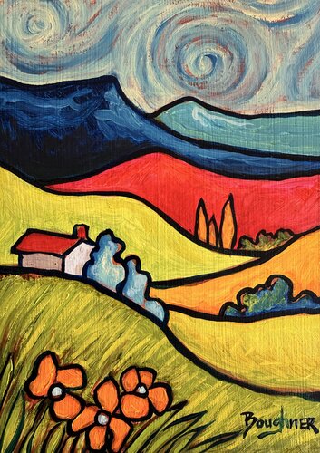 Gem 182 di Elisa Boughner, Pittura in vendita su Singulart