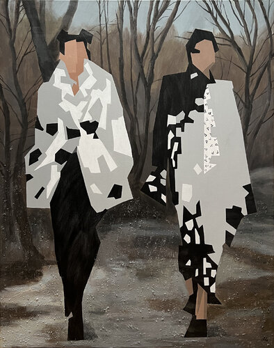 Herbst Winter 2026 de Dorota Kwiatkowska, Pintura a la venta en Singulart