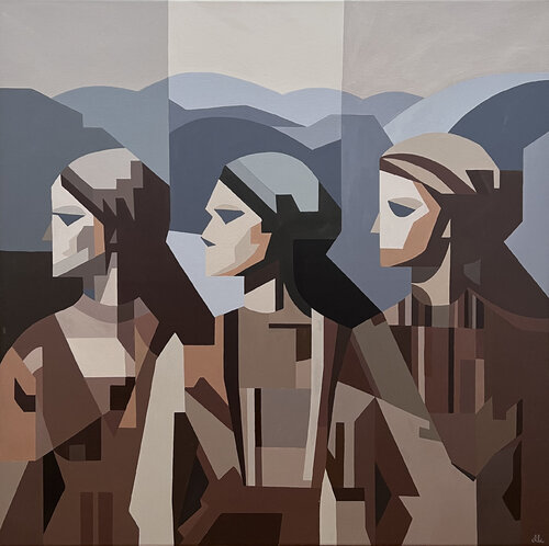 Gracje bolesławieckie par Dorota Kwiatkowska, Peinture en vente sur Singulart