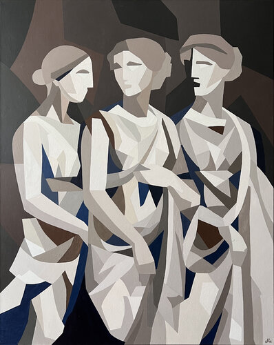 Harmonia trzech Grani by Dorota Kwiatkowska, Painting for Sale on Singulart