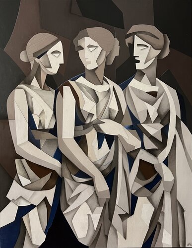 Harmonia trzech Grani by Dorota Kwiatkowska, Painting for Sale on Singulart