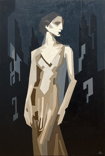 Kobieta z marmuru II von Dorota Kwiatkowska, Malerei kaufen auf Singulart