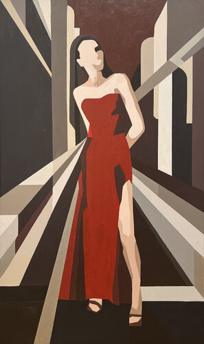 Dorota w New Jersey vol. 2 by Dorota Kwiatkowska, Painting for Sale on Singulart