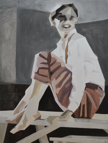 Where are my shoes? par Dorota Kwiatkowska, Peinture en vente sur Singulart