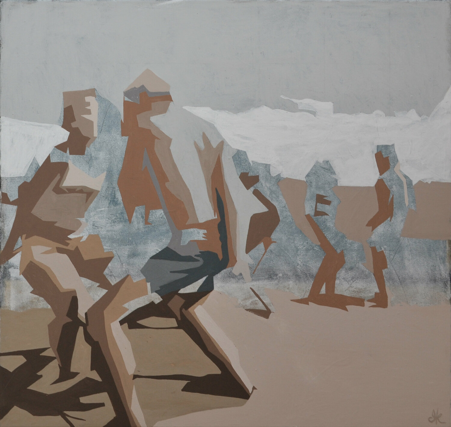 On the beach Dorota Kwiatkowska