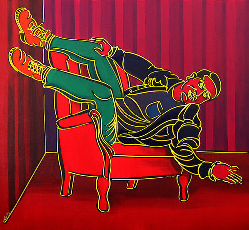 what´s up uncle? van Dek, Schilderij te koop op Singulart