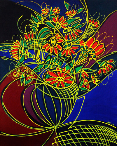 the quantum vase von Dek, Malerei kaufen auf Singulart