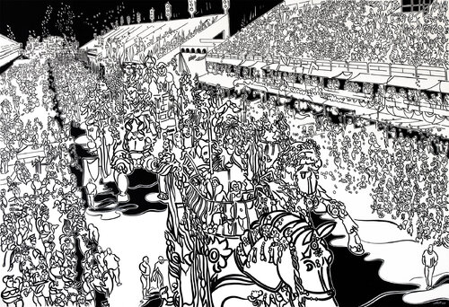 Minha Escola na Avenida 01 von Dek, Malerei kaufen auf Singulart