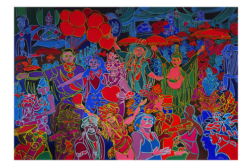 Vida leva eu... by Dek, 인쇄 for Sale on Singulart