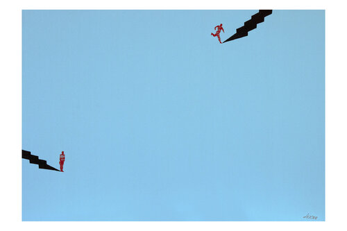 sombras e escadas by Dek, 디지털 for Sale on Singulart