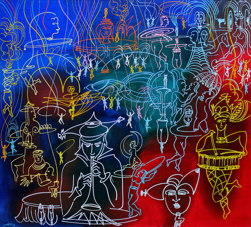 carnival de Dek, Pintura a la venta en Singulart