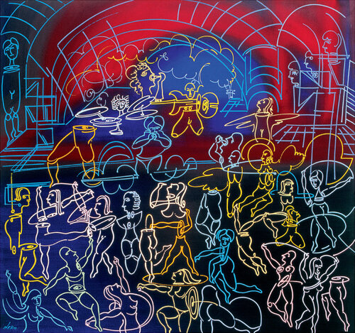 showrock di Dek, Pittura in vendita su Singulart