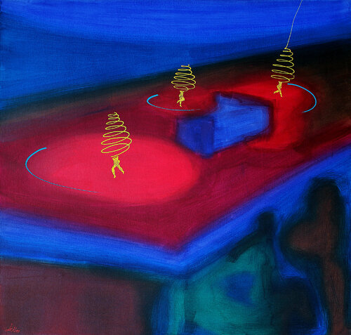 the dance di Dek, Pittura in vendita su Singulart