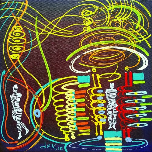 antitled di Dek, Pittura in vendita su Singulart