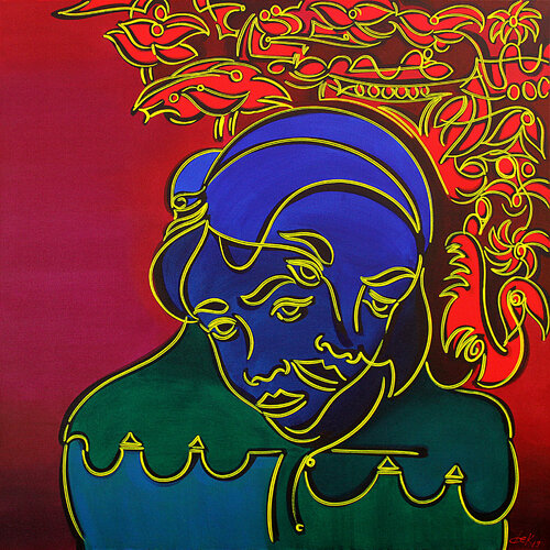 double face von Dek, Malerei kaufen auf Singulart