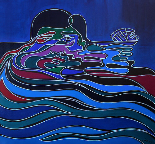 dilution von Dek, Malerei kaufen auf Singulart