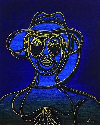 the masked von Dek, Malerei kaufen auf Singulart