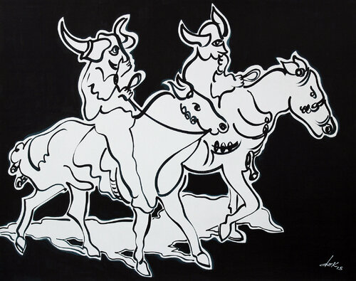 cavalhadas di Dek, Pittura in vendita su Singulart