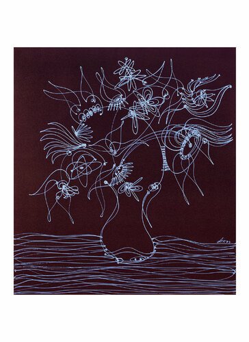 flowers vase di Dek, Digitale in vendita su Singulart