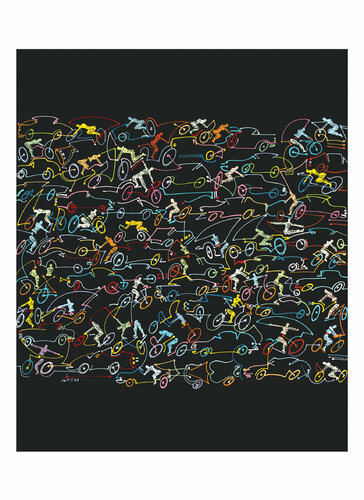 urban scene von Dek, Digital kaufen auf Singulart