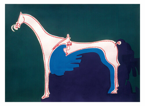 horse di Dek, Digitale in vendita su Singulart