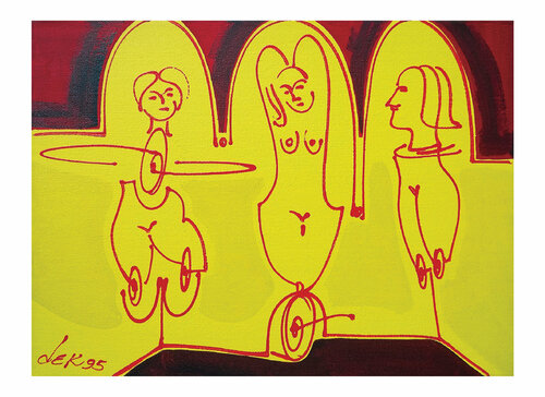 the three charming von Dek, Digital kaufen auf Singulart