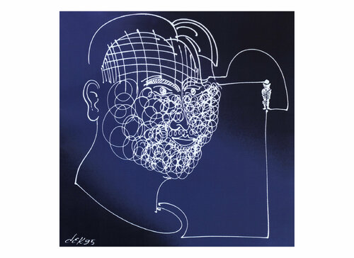 virtual face di Dek, Digitale in vendita su Singulart