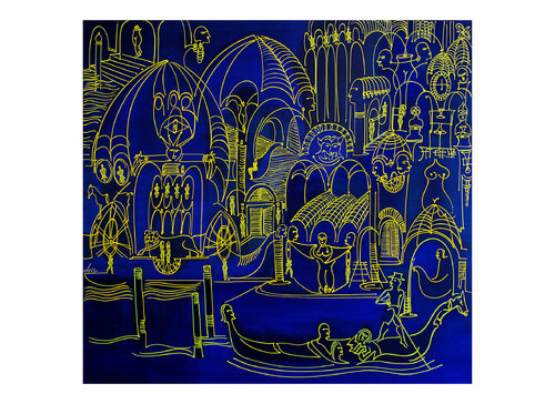 venice on sun van Dek, Digitaal te koop op Singulart