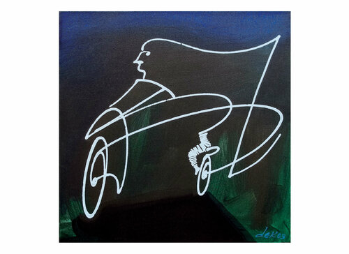 bike di Dek, Digitale in vendita su Singulart