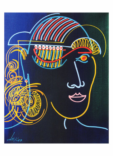 carnival man by Dek, 디지털 for Sale on Singulart