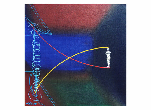 the gymnast by Dek, 디지털 for Sale on Singulart