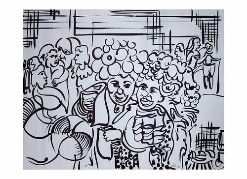 the two revelers Dek