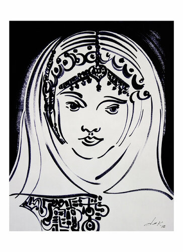 arab girl di Dek, Digitale in vendita su Singulart
