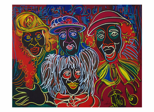 the four revelers Dek