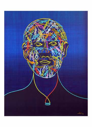 head with figures van Dek, Digitaal te koop op Singulart