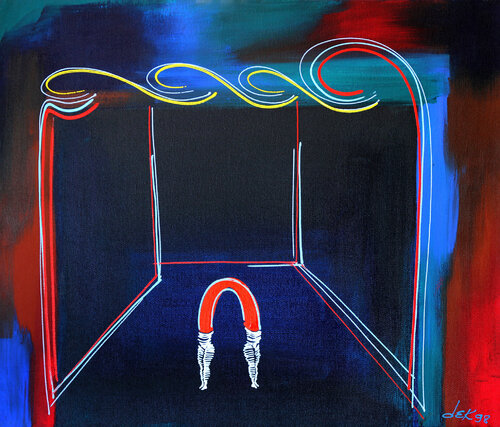 opposite bodies van Dek, Schilderij te koop op Singulart