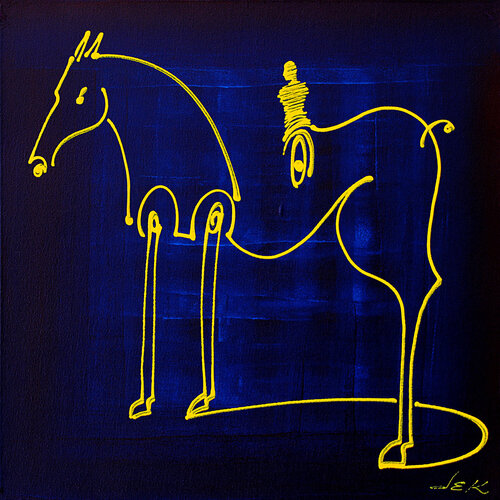 little horse II de Dek, Pintura a la venta en Singulart