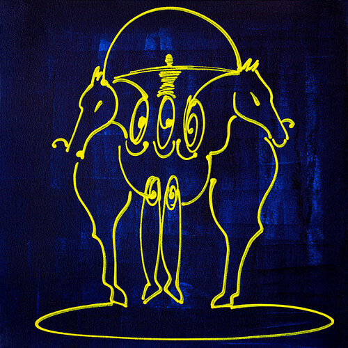 little horse von Dek, Malerei kaufen auf Singulart