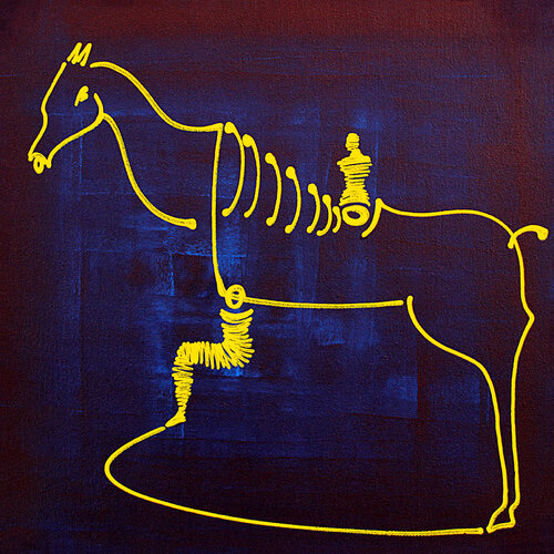 little horse von Dek, Malerei kaufen auf Singulart