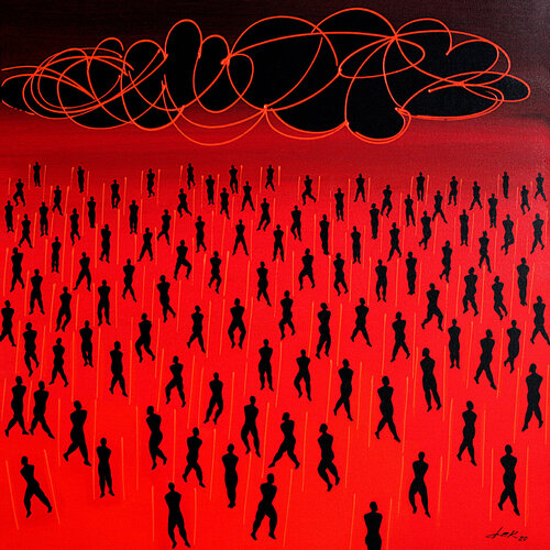 pandemic van Dek, Schilderij te koop op Singulart