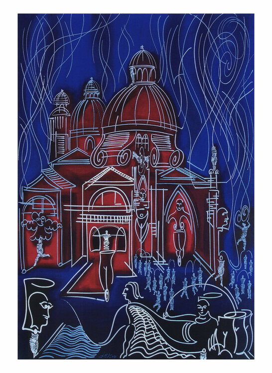 the temple or alegory Dek