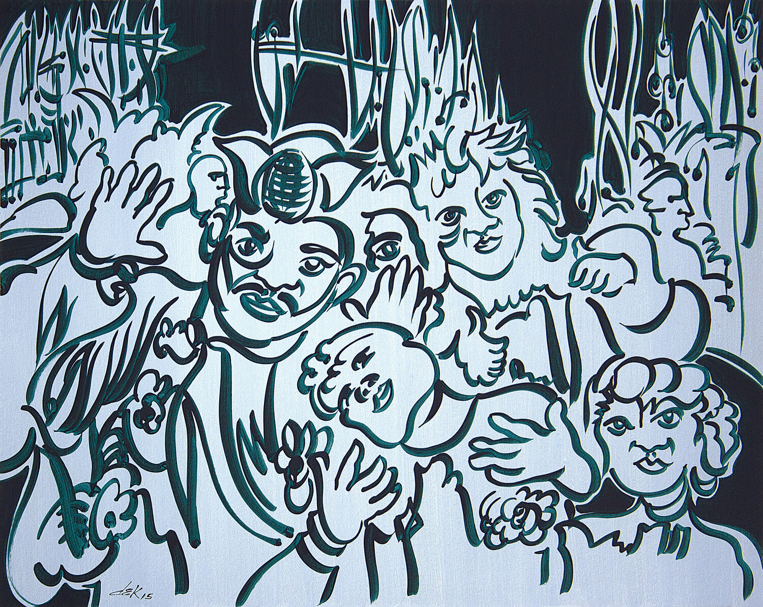 the five revelers Dek