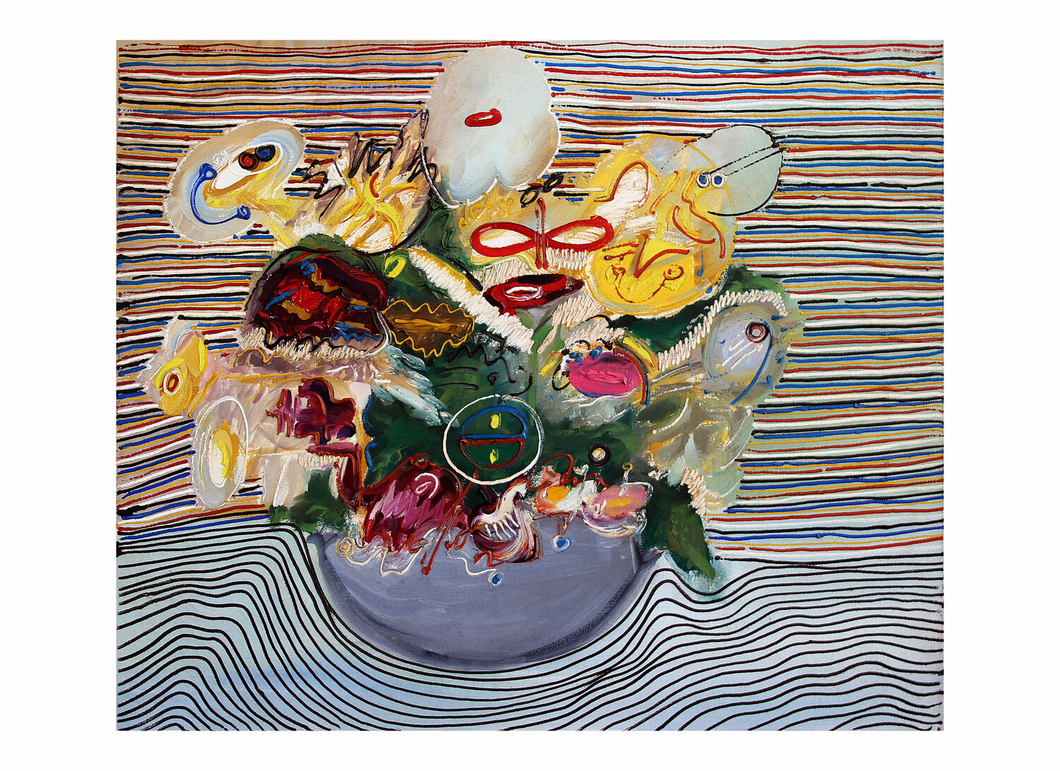 flowers vase Dek