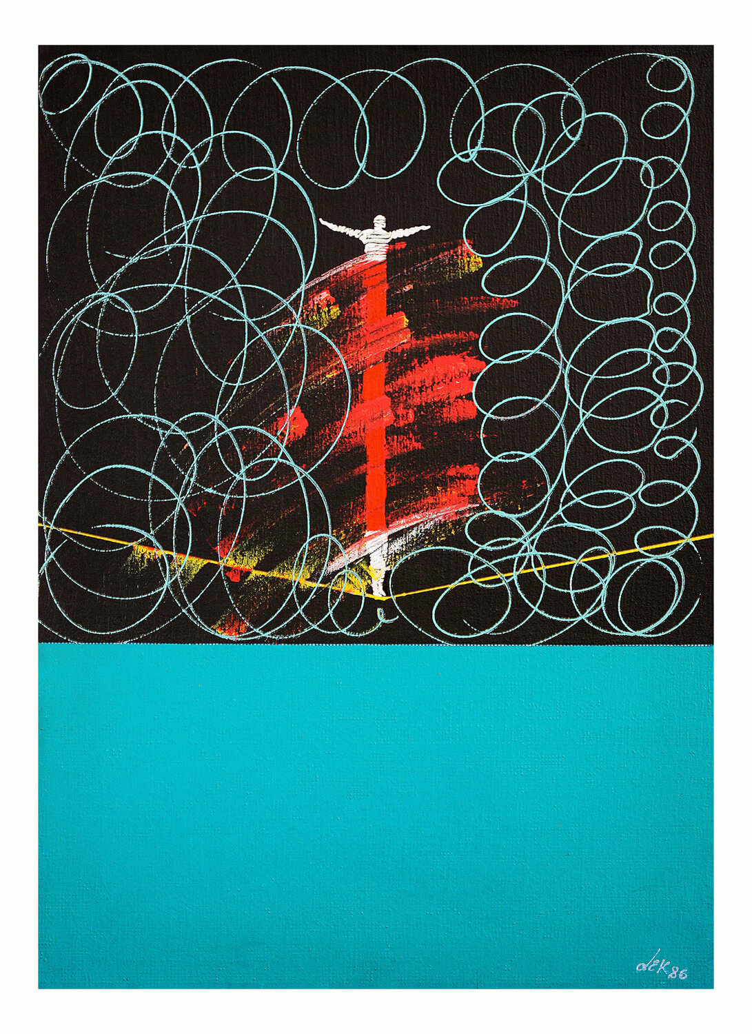 the tightrope walker Dek